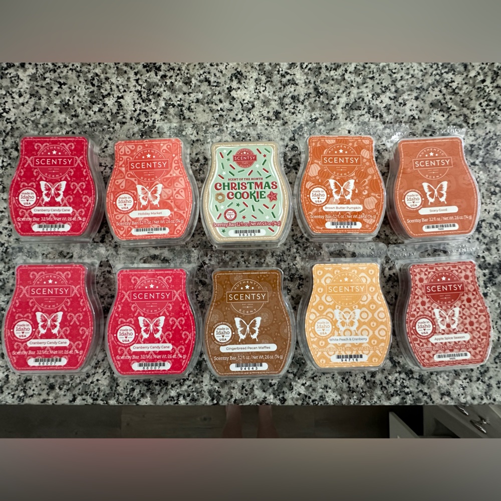 Scentsy Vibrant Wax Melts Collection